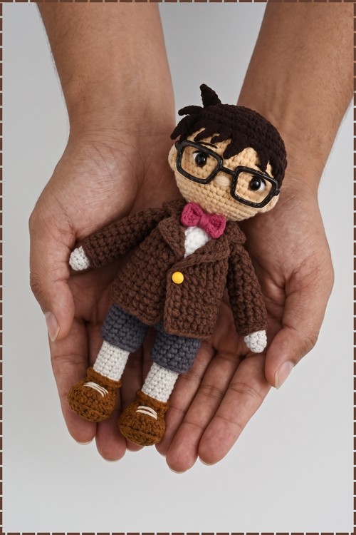 Crochet Detective Conan Doll 3