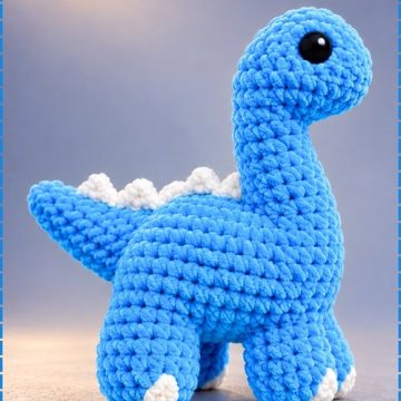 Crochet Dinosaur 1