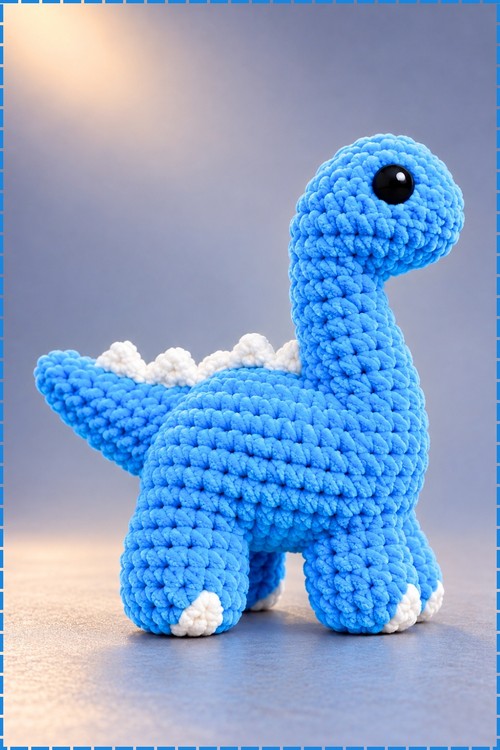Crochet Dinosaur 1