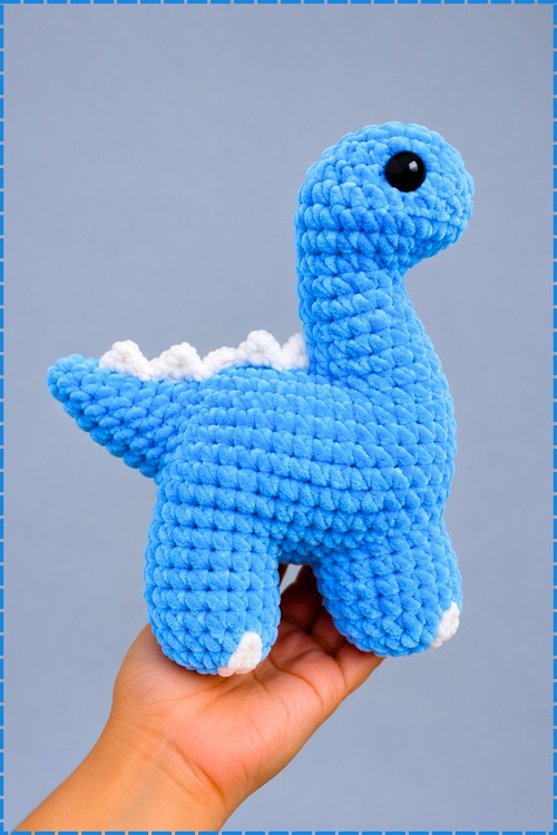Crochet Dinosaur 3