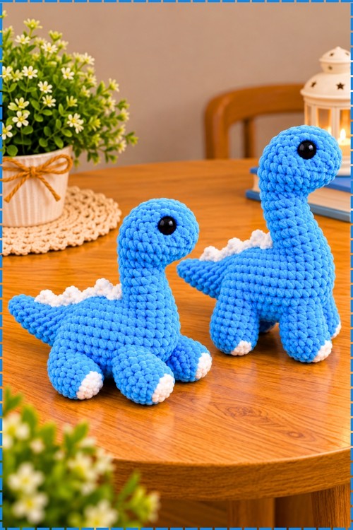 Crochet Dinosaur 4
