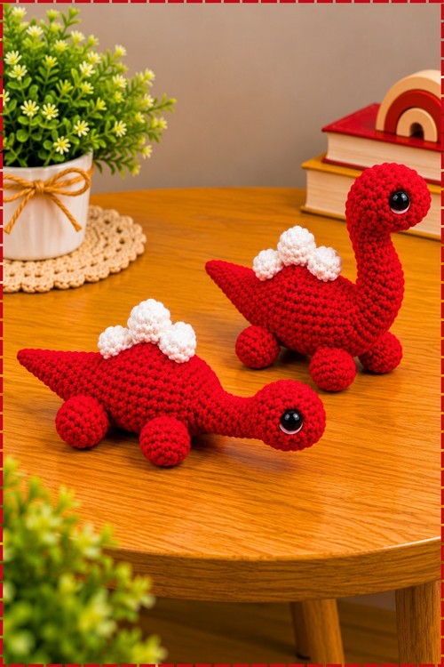 Crochet Dinosaur Amigurumi 4