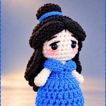 Crochet Disney Princess Dolls Amigurumi 1