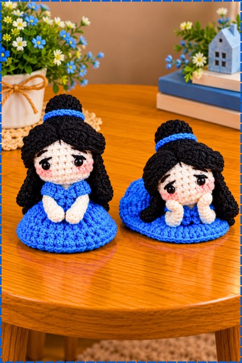 Crochet Disney Princess Dolls Amigurumi 2