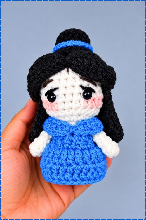 Crochet Disney Princess Dolls Amigurumi 4