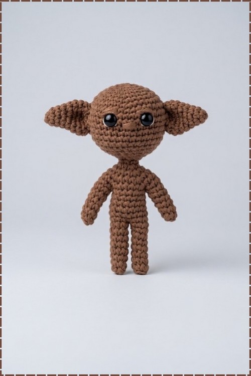 Crochet Dobby Inspired Amigurumi 3