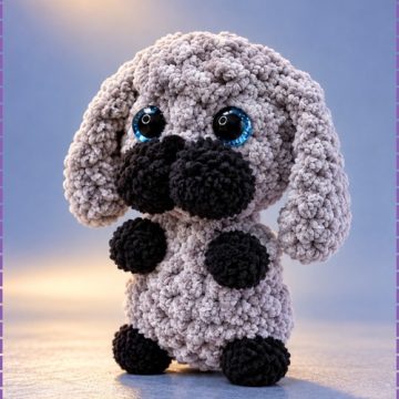 Crochet Dog 1