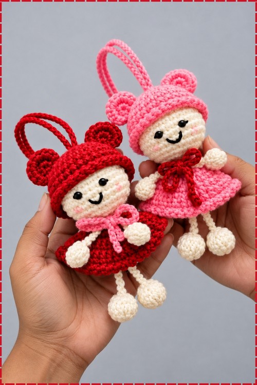 Crochet Doll Bag Charm 1