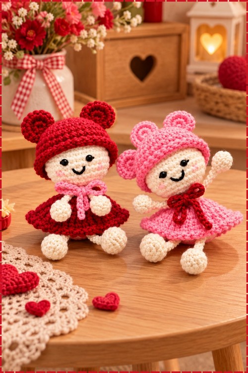 Crochet Doll Bag Charm 4