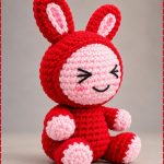 Crochet Doll Keychain Amigurumi 1