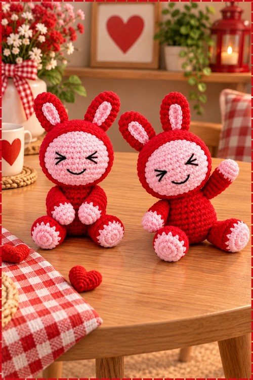 Crochet Doll Keychain Amigurumi 2