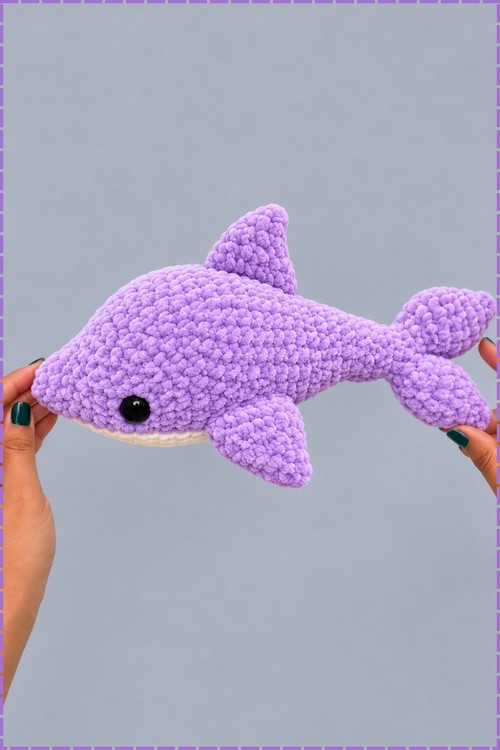 Crochet Dolphin Amigurumi 1