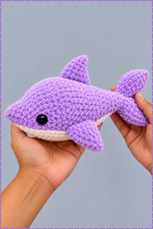 Crochet Dolphin Amigurumi 2