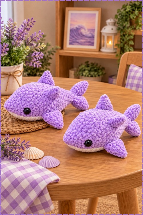 Crochet Dolphin Amigurumi 3