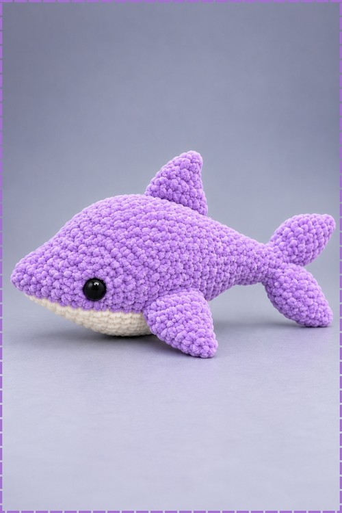 Crochet Dolphin Amigurumi 4