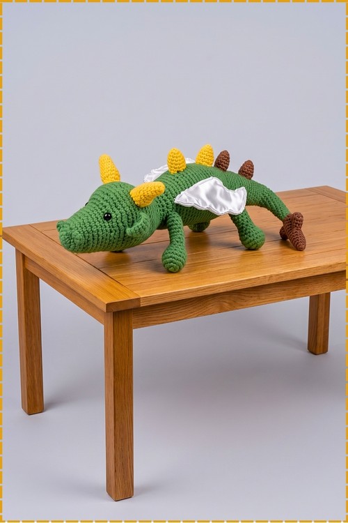 Crochet Dragon Amigurumi Plushie 2