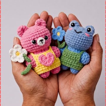 Crochet Dress Up Plushies 2