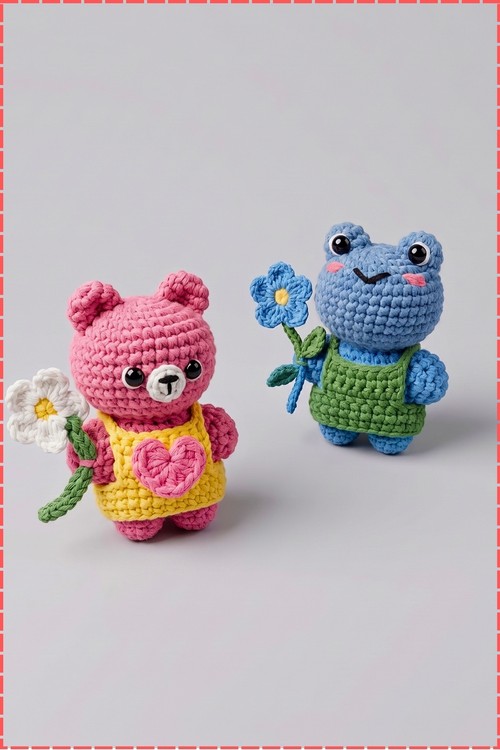 Crochet Dress Up Plushies 4
