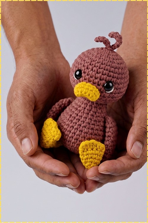 Crochet Duck Amigurumi 1