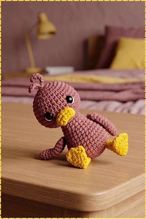 Crochet Duck Amigurumi 3