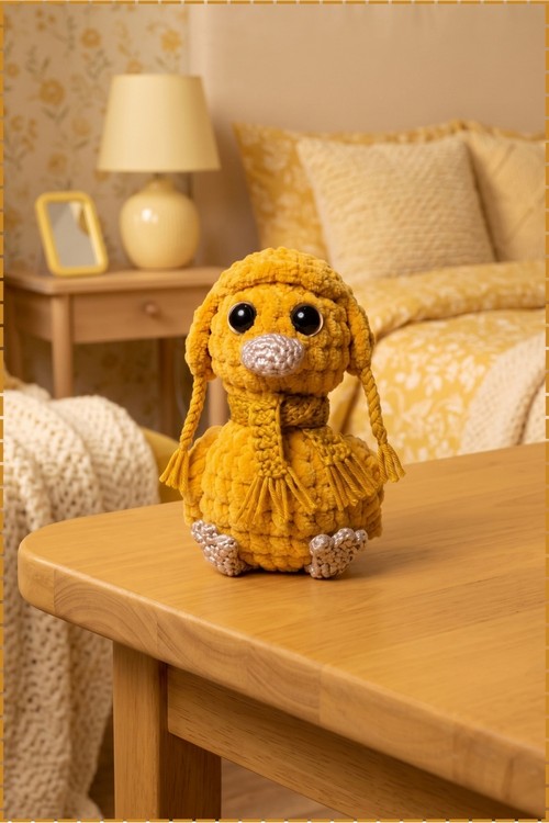 Crochet Duckling Amigurumi 4