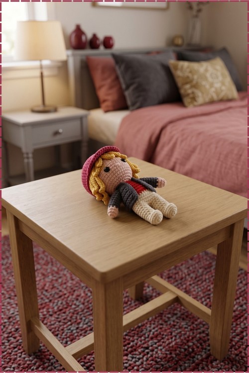 Crochet Dustin Doll Amigurumi 2