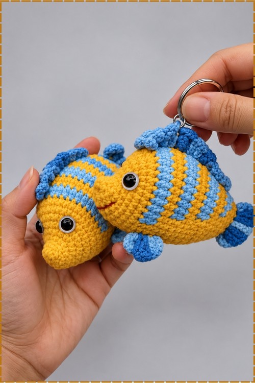 Crochet Flounder Amigurumi 1