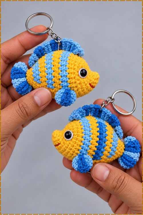 Crochet Flounder Amigurumi 3