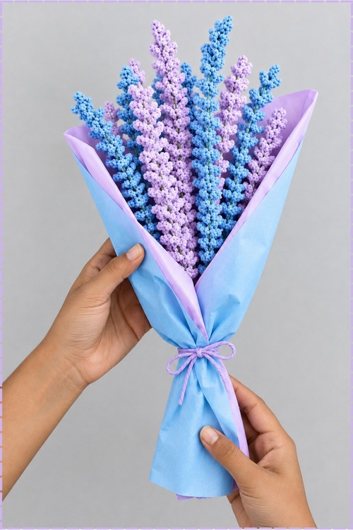 Crochet Flower Bouquet 1