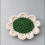 Crochet Flower Dish Scrubbie 4