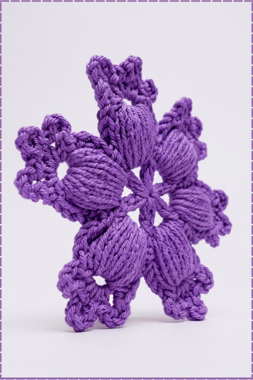 Crochet Flower Motif 3