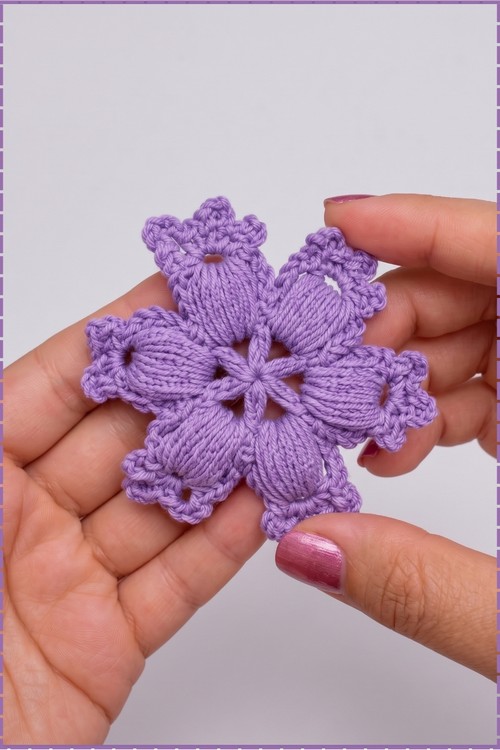 Crochet Flower Motif 4