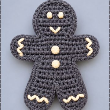 Crochet Gingerbread Doll Amigurumi 1