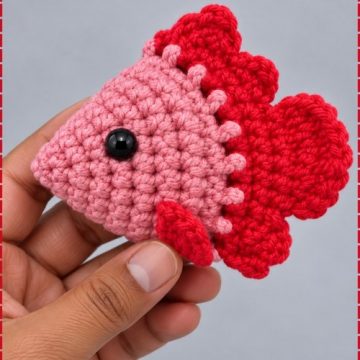 Crochet Mini Fish Amigurumi 1