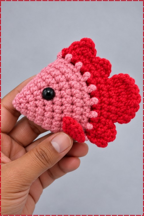 Crochet Mini Fish Amigurumi 1