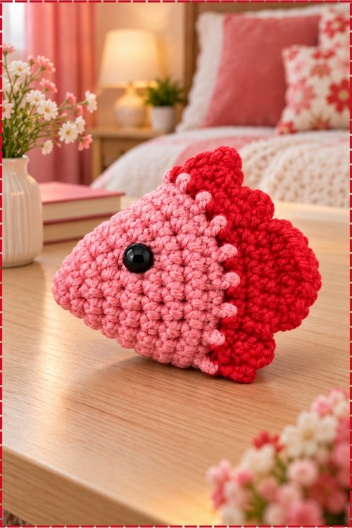 Crochet Mini Fish Amigurumi 3
