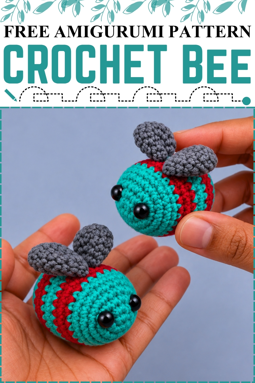 FREE AMIGURUMI CROCHET Bee