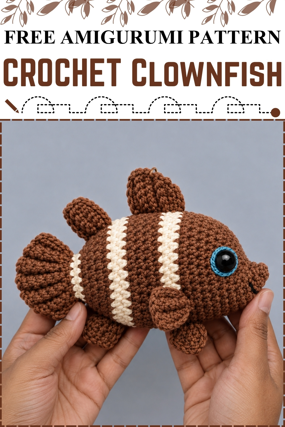 FREE AMIGURUMI CROCHET Clownfish