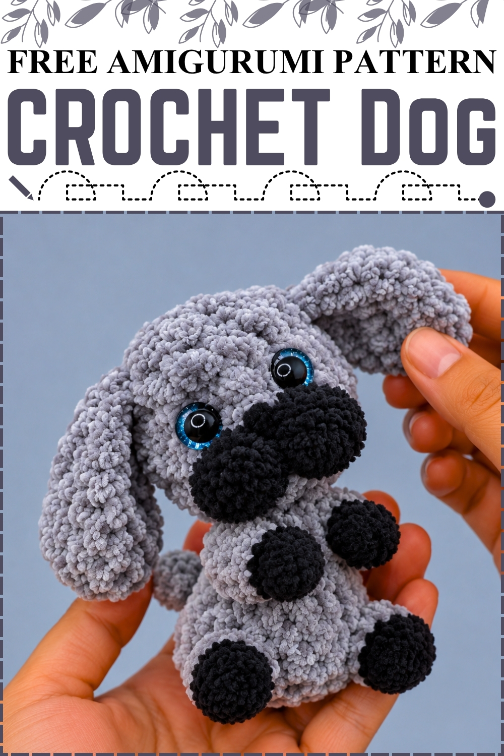 FREE AMIGURUMI CROCHET Dog