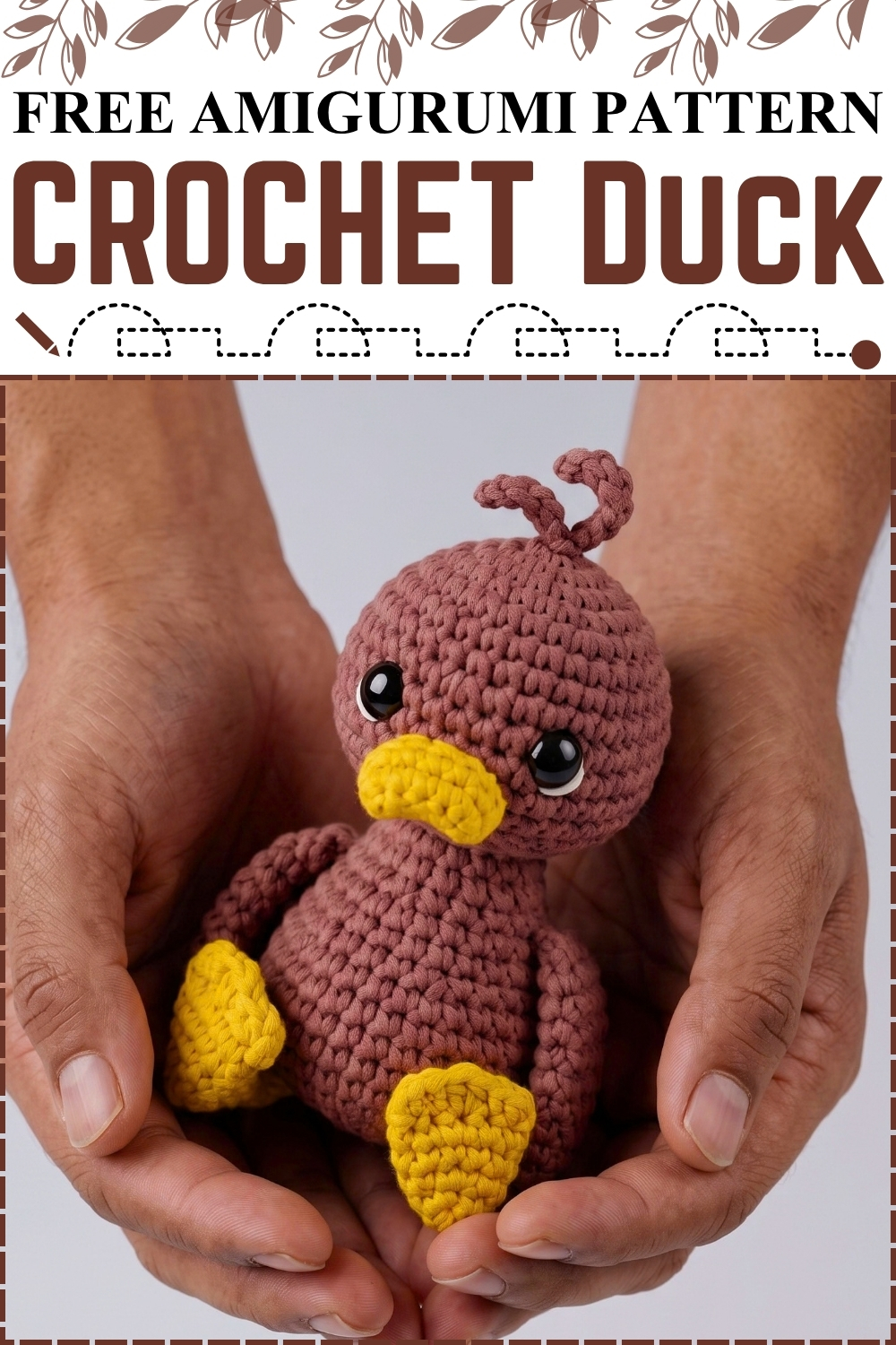 FREE AMIGURUMI CROCHET Duck