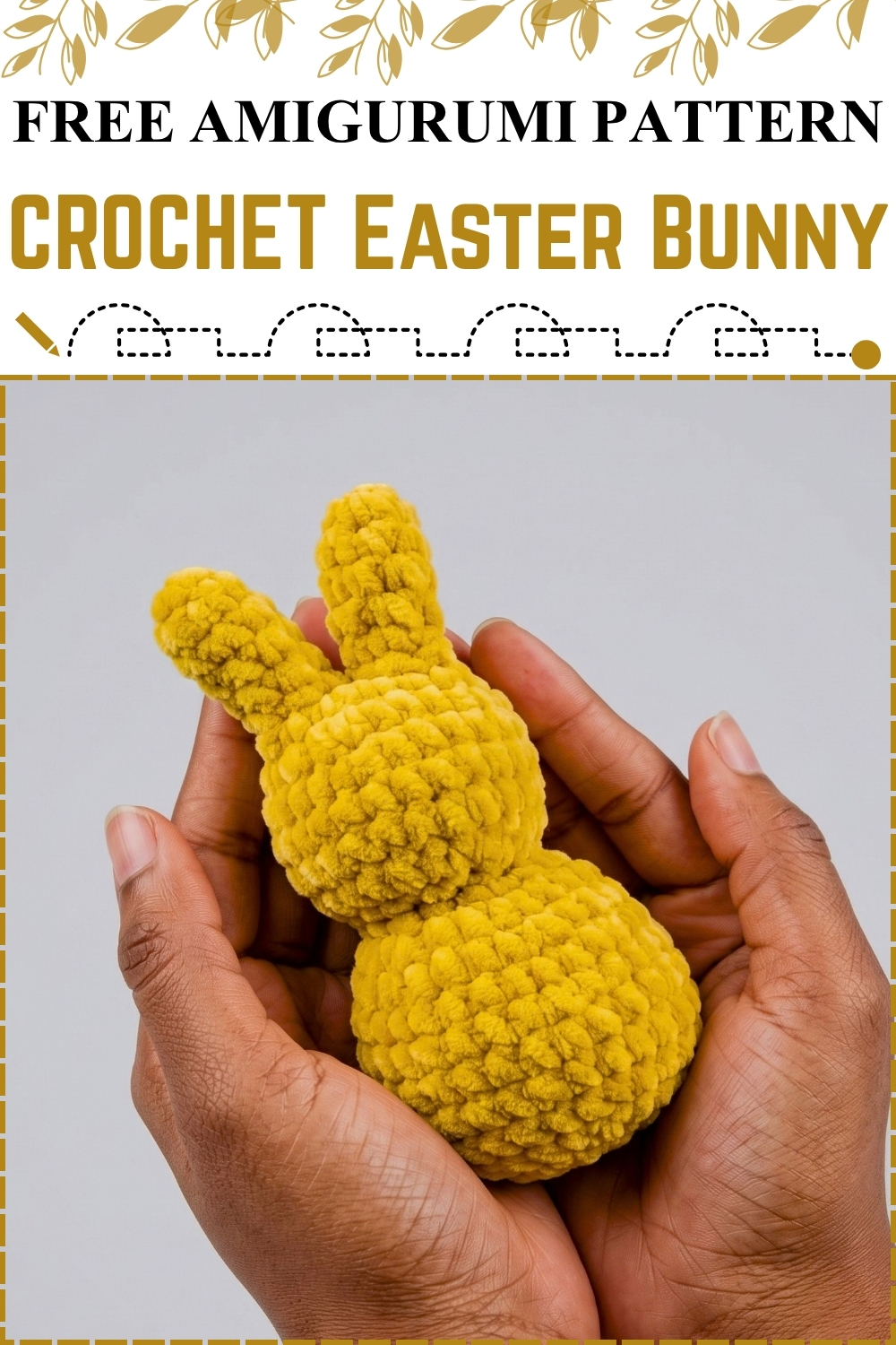FREE AMIGURUMI CROCHET Easter Bunny