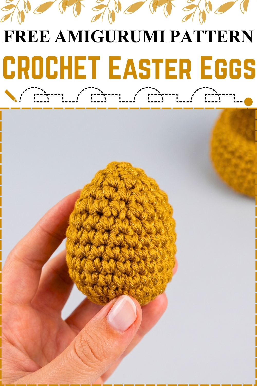 FREE AMIGURUMI CROCHET Easter Eggs