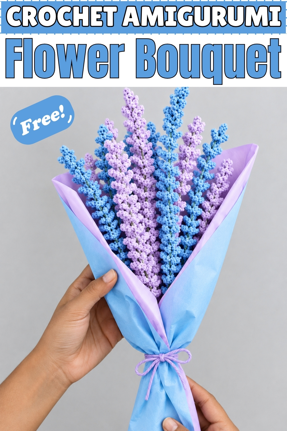 easy CROCHET AMIGURUMI Flower Bouquet