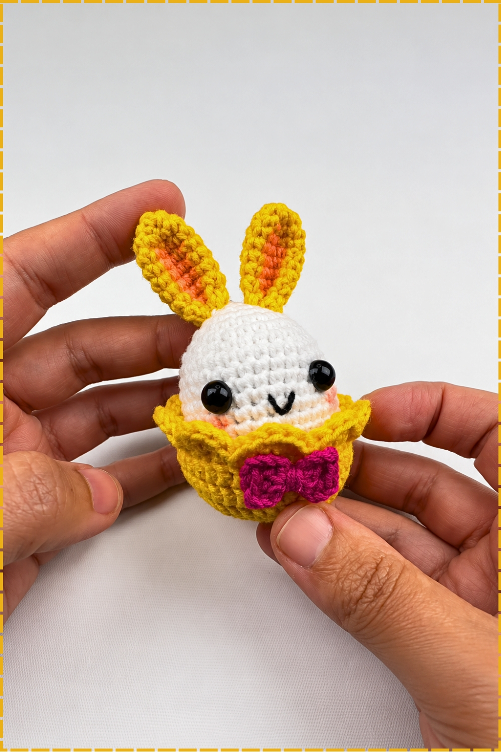 Adorable Easter Egg Bunny Amigurumi Crochet Tutorial