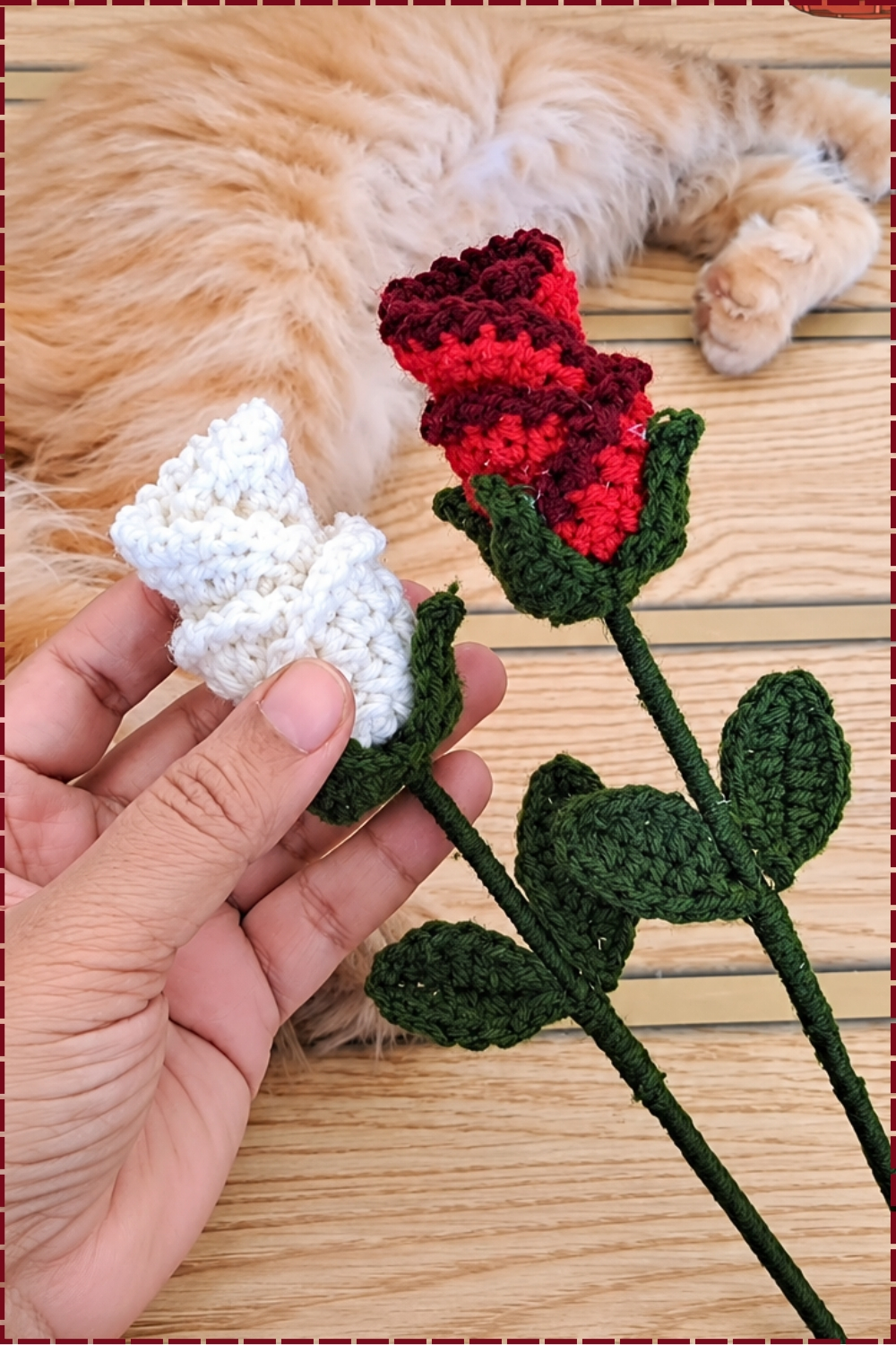 Beautiful Crochet Rose Flowers Easy Step by Step Full Tutorial (1)