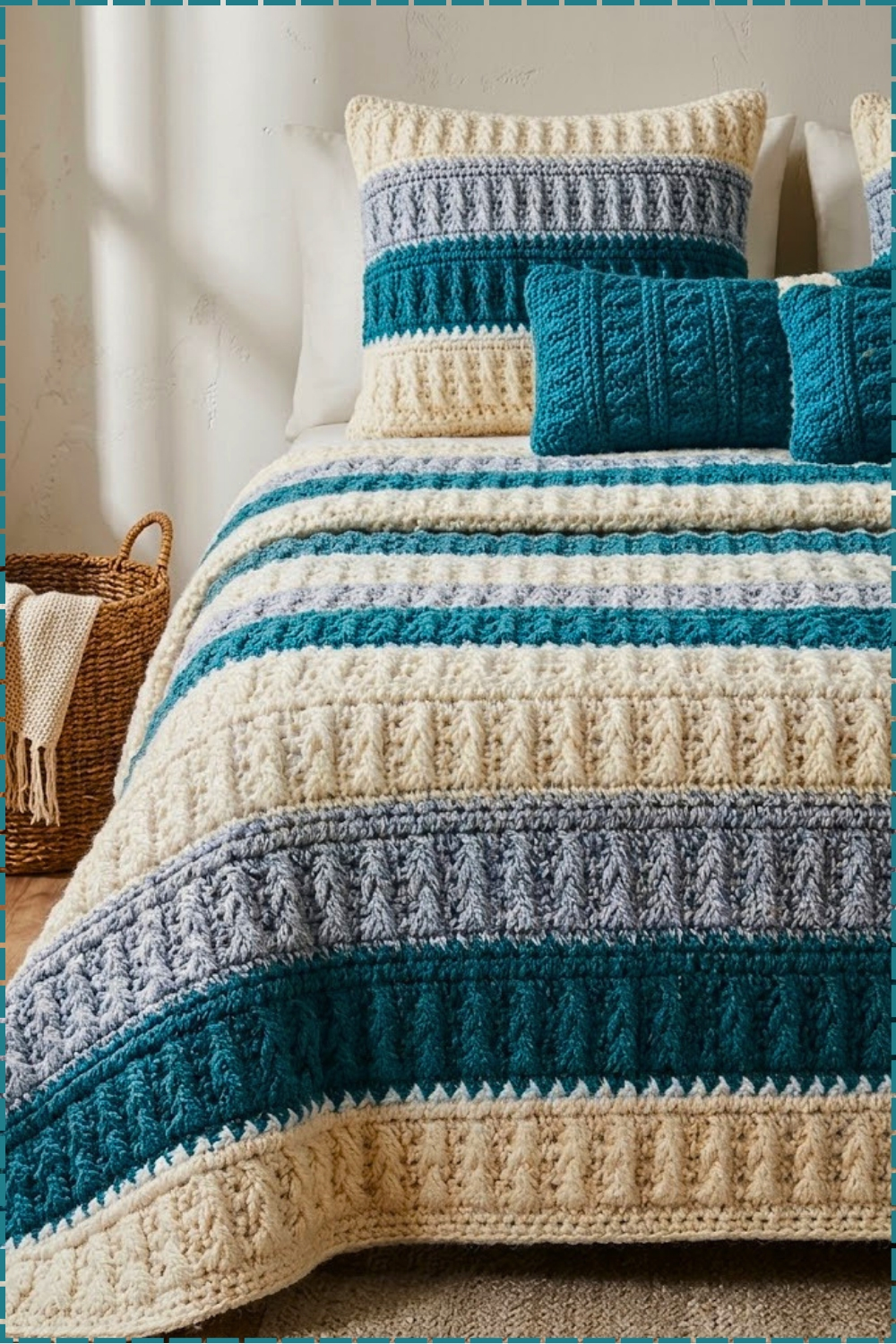 Beautiful Easy Crochet Stitch For A Cozy Bedspread