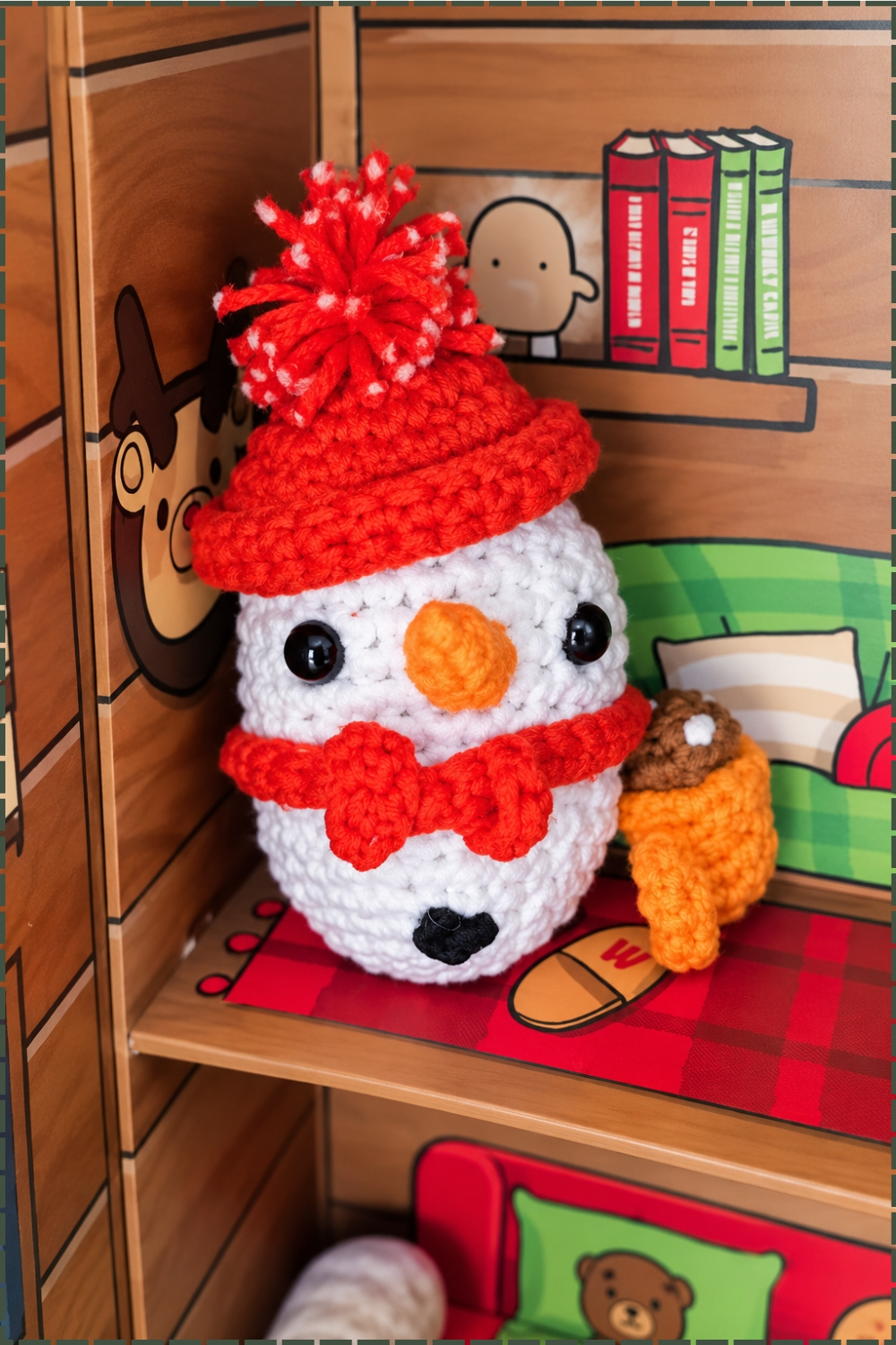 Bought A Crochet Advent Calendar Kit Of Tiny Round Amigurumi