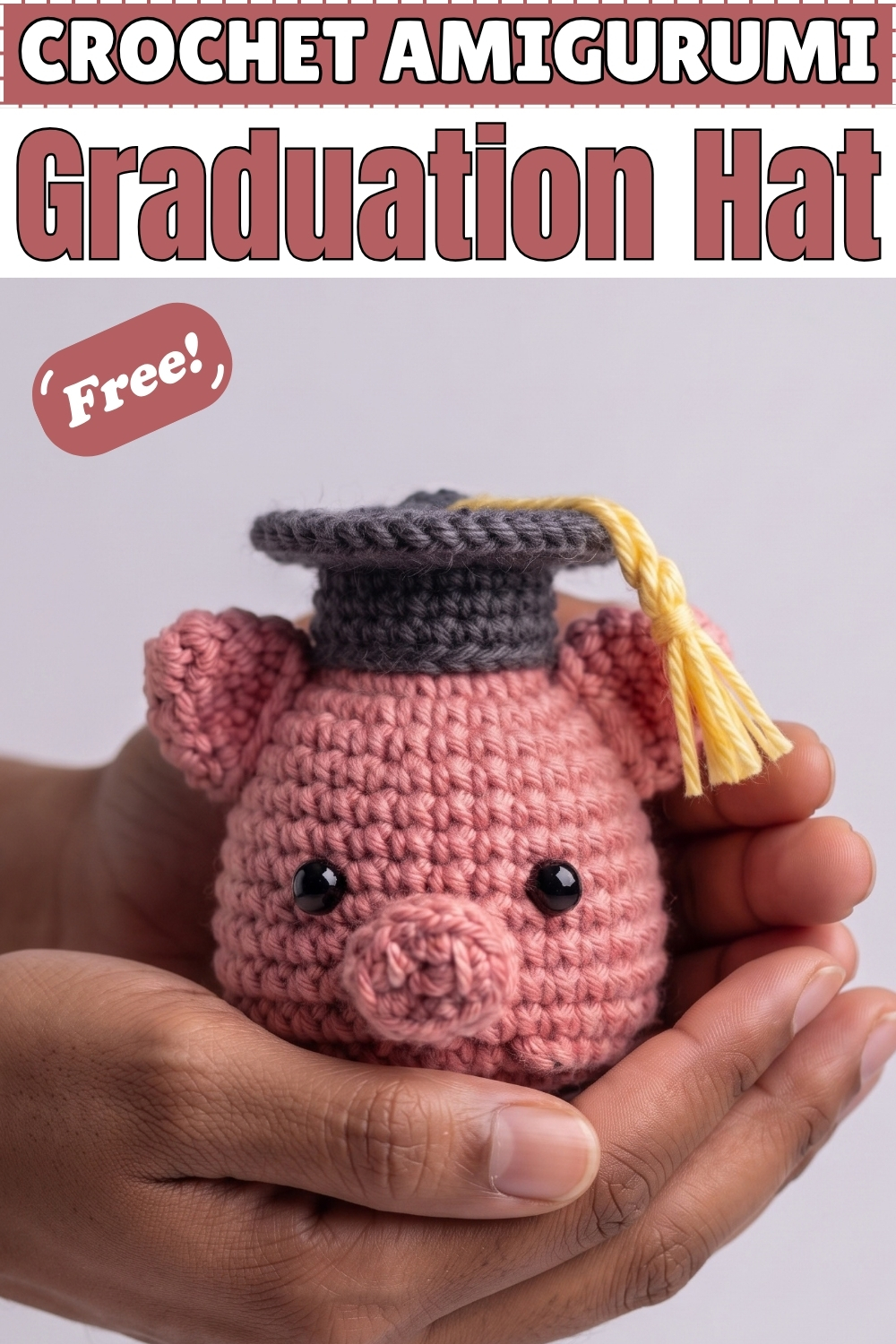CROCHET AMIGURUMI Graduation Hat