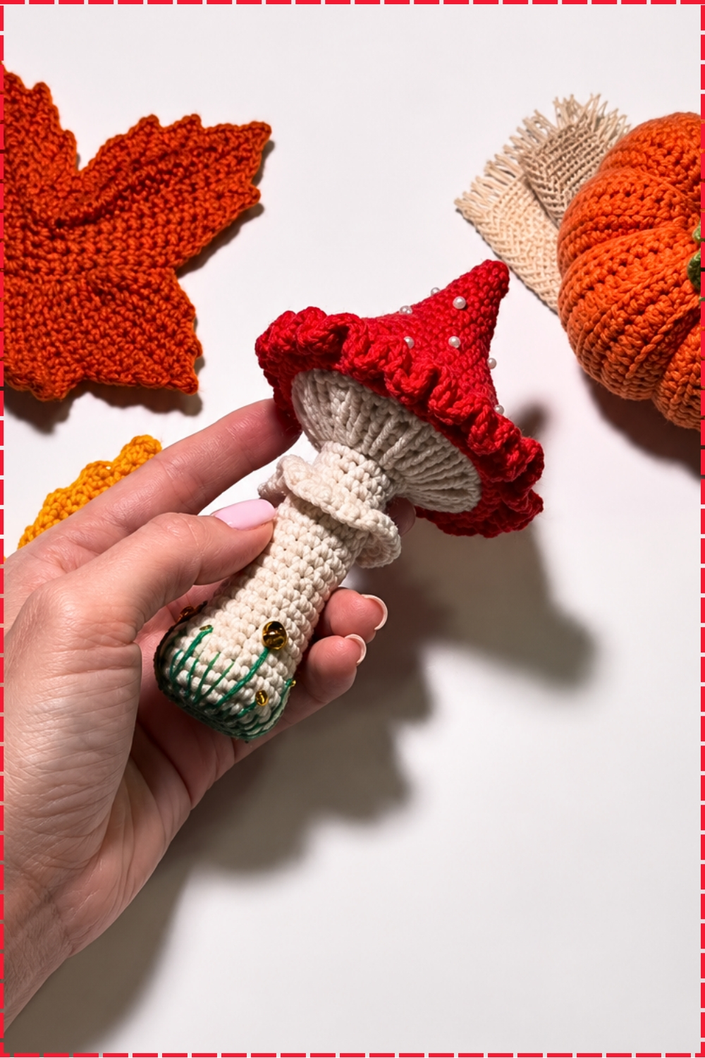Charming Crochet Mushroom Tutorial