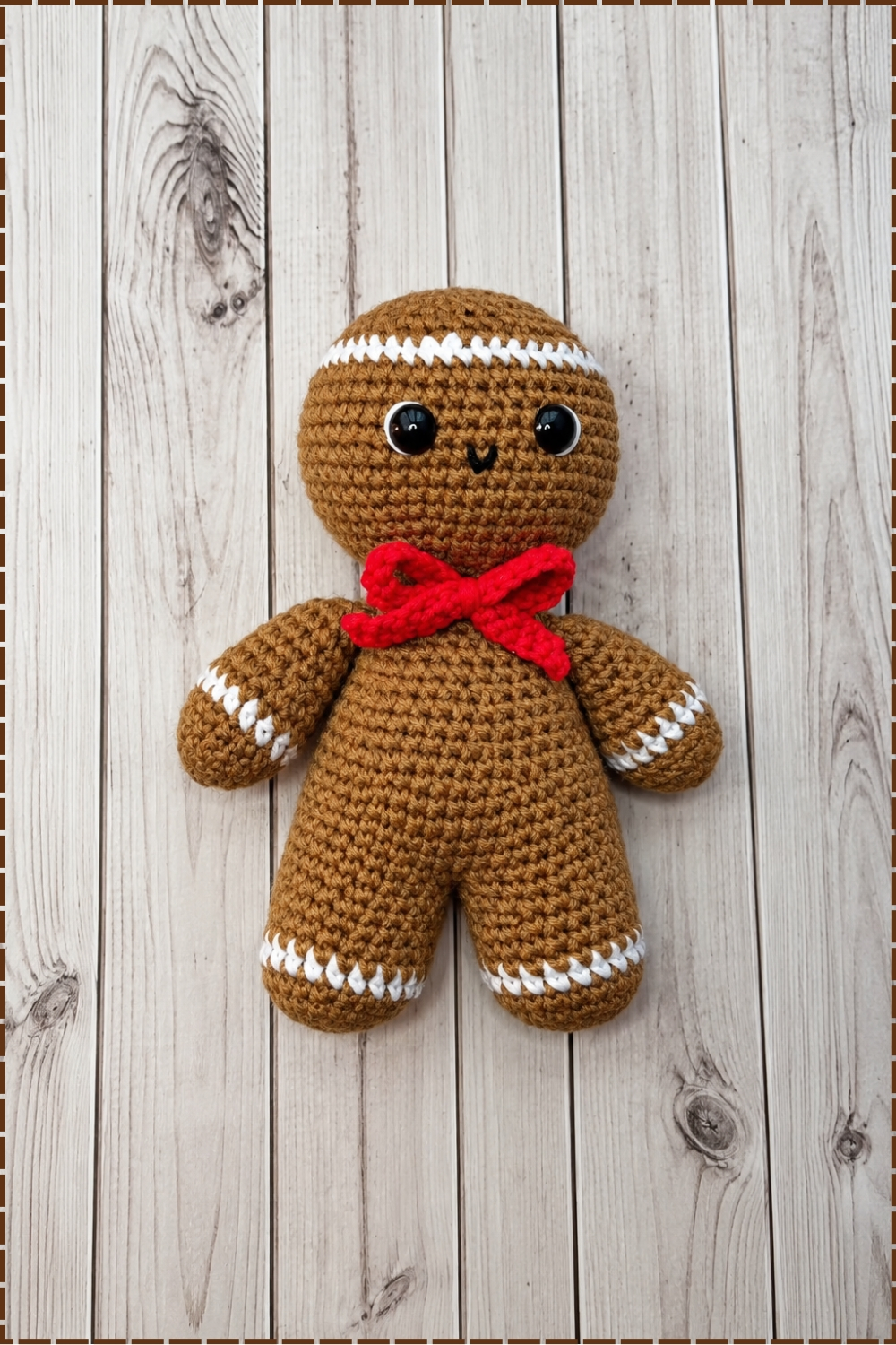 Chubby Crochet Gingerbread Man Pattern